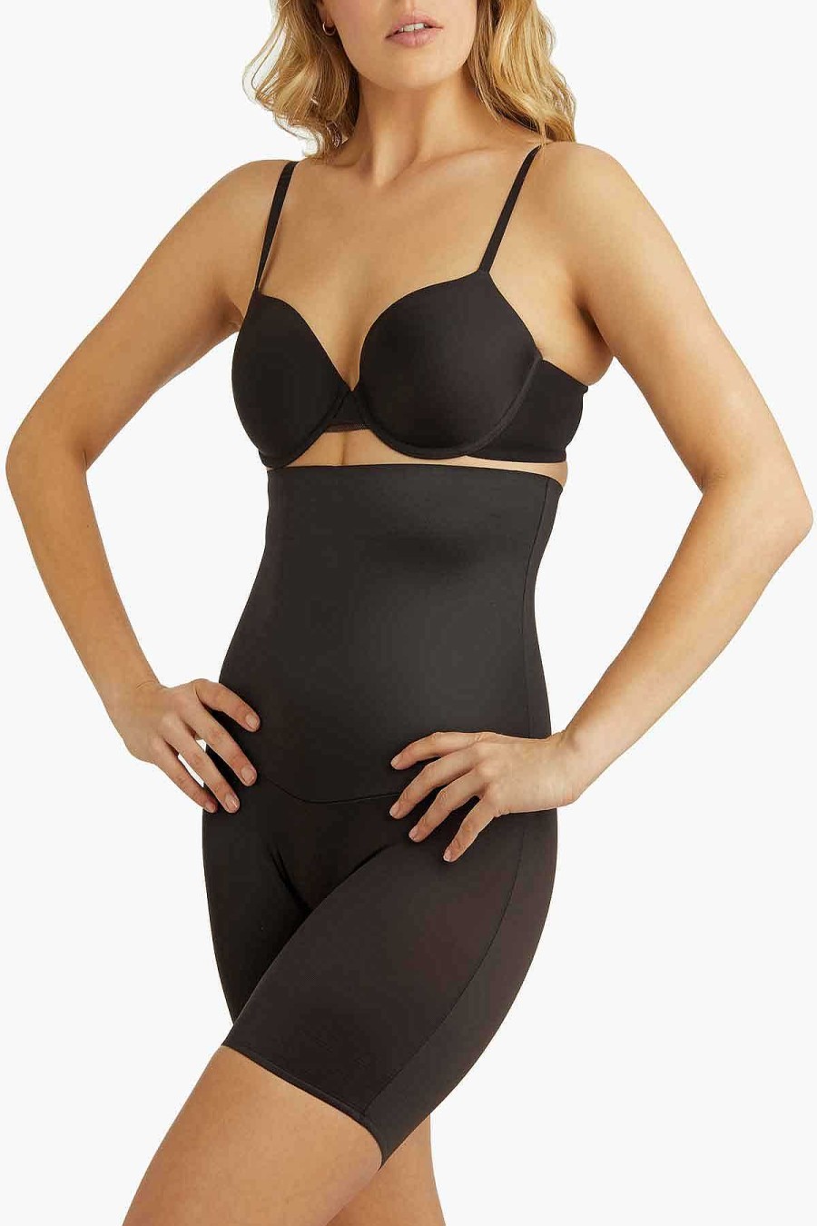 Miraclesuit Comfortabele Rondingen Hoge Taille Lange Pijpen Slankere Shapewear Voor Dijen