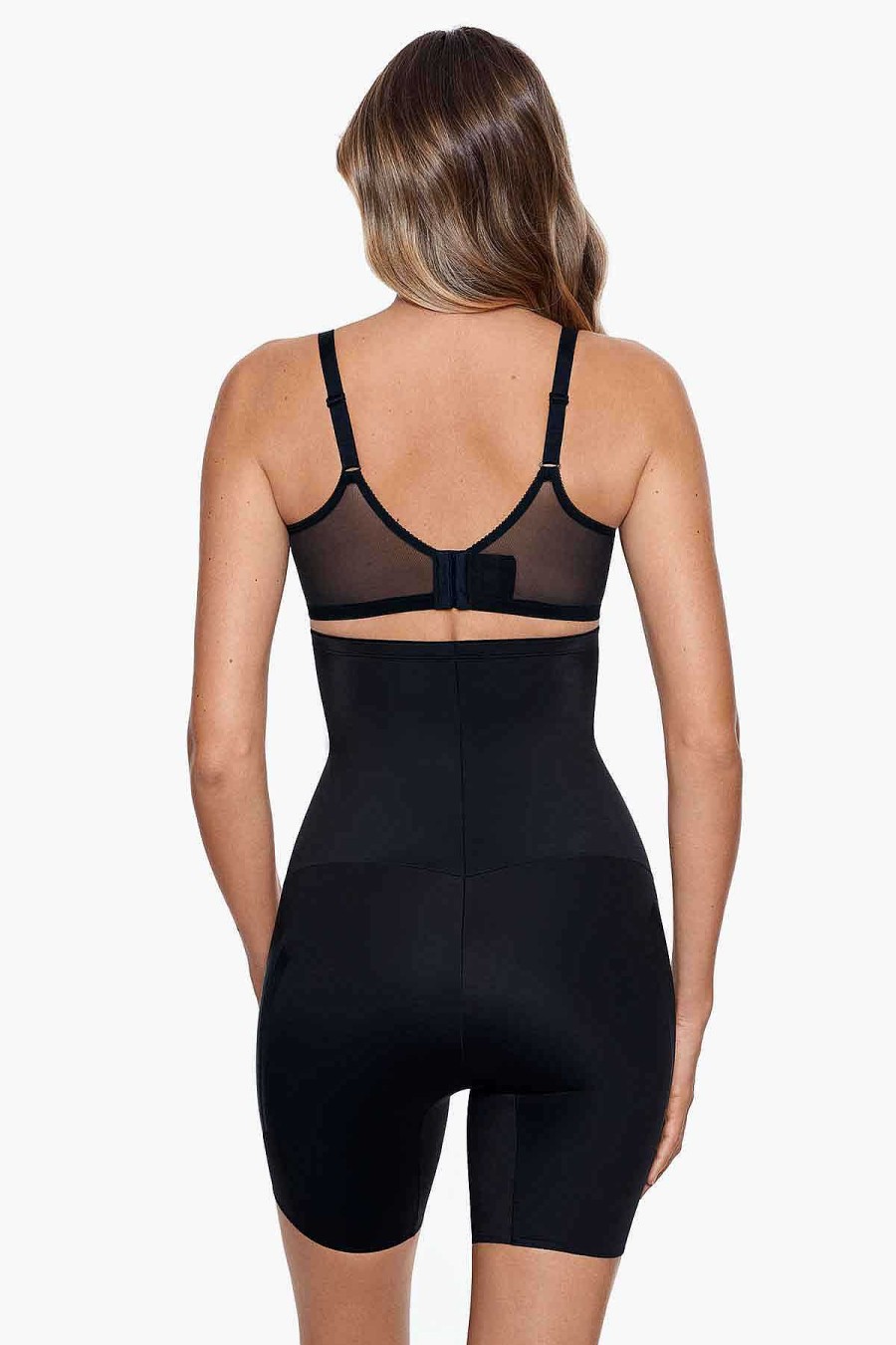 Miraclesuit Lycra Fitsense® Hoge Taille Lange Pijp Dij Slanker