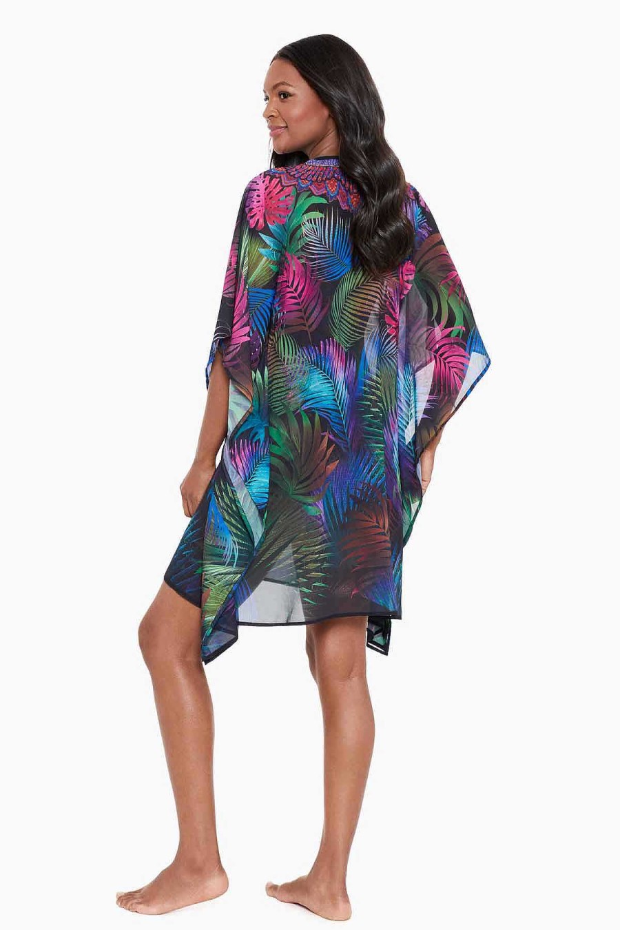 Miraclesuit Pixel Palmas Kaftan Zwemkleding