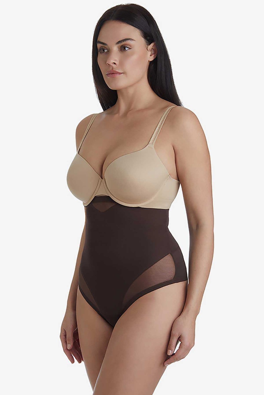 Miraclesuit Doorschijnende X-Firm Hoge Taille String