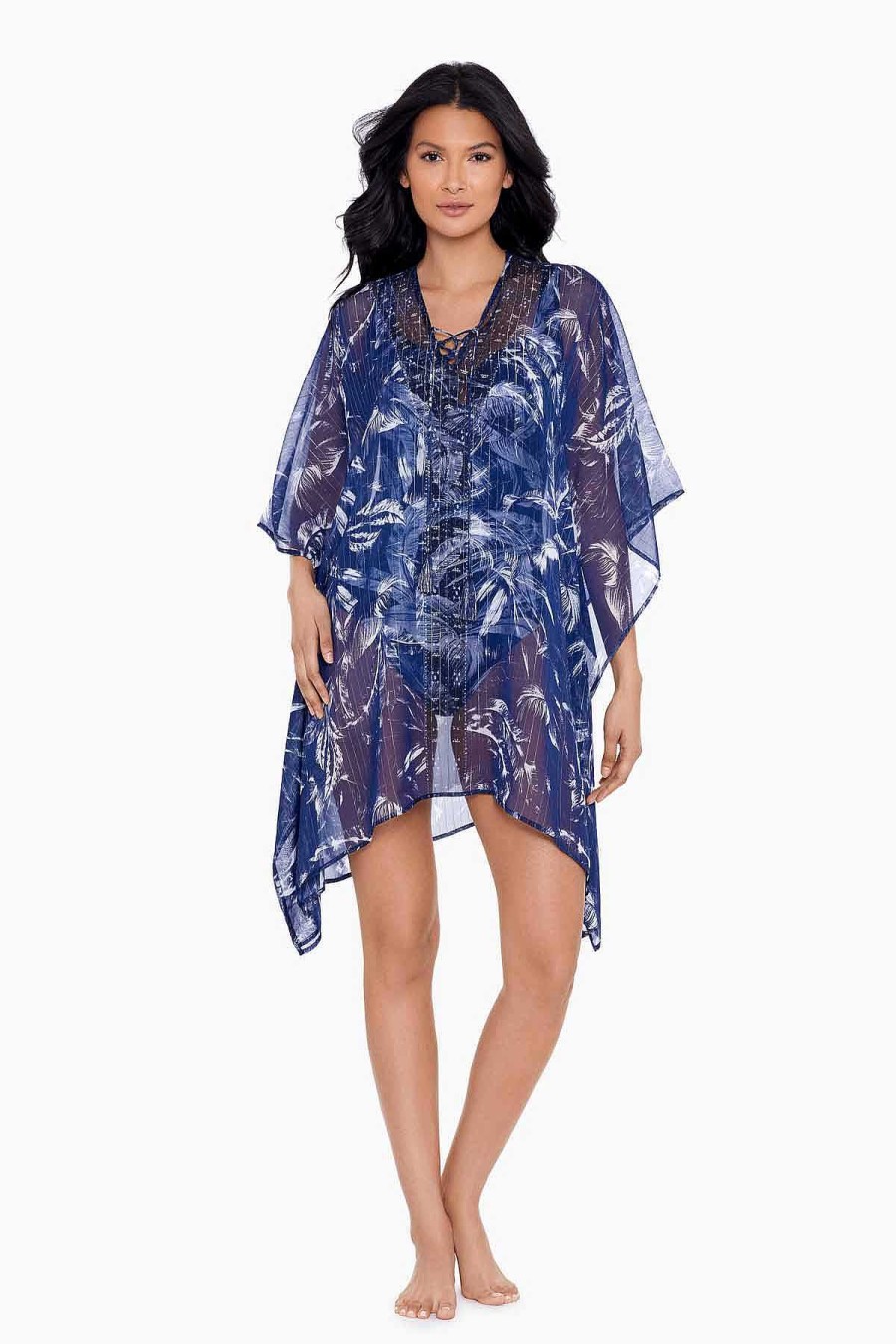 Miraclesuit Tropica Toile Caftan Zwembedekking