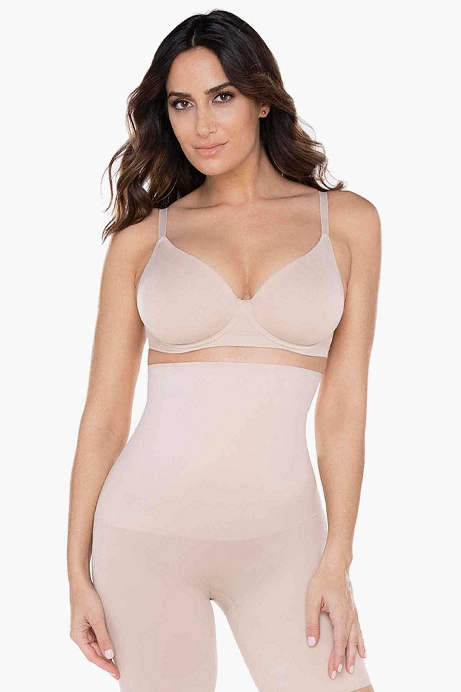 Miraclesuit Comfortabele Rondingen Hoge Taille Lange Pijpen Slankere Shapewear Voor Dijen