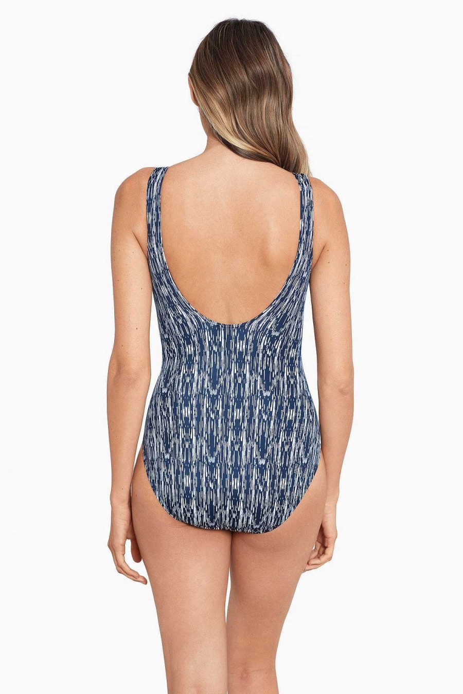 Miraclesuit Silver Shores Criss Cross Escape Zwempak Uit Een Stuk