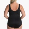 Miraclesuit Plus Size Effen Sideswipe Badpak Uit Een Stuk