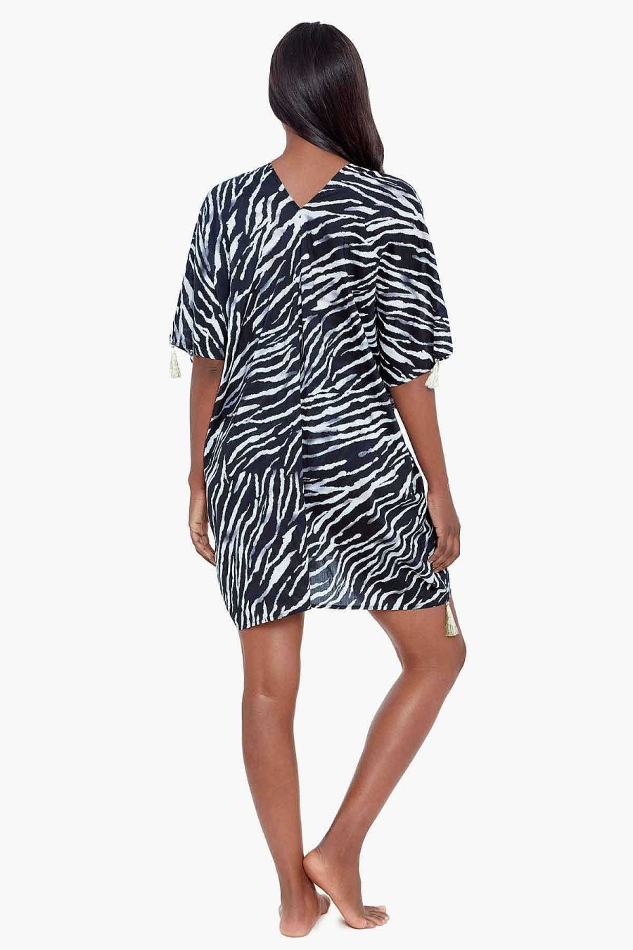 Miraclesuit Tigre Sombre Caftan Zwembedekking