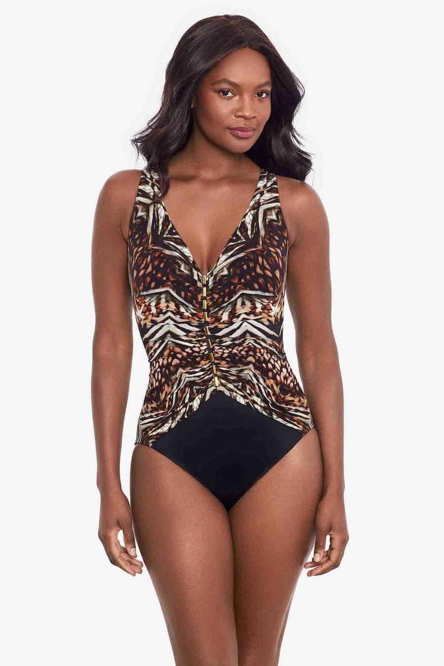 Miraclesuit Tribal Tijgerin Charmer Badpak Uit Een Stuk