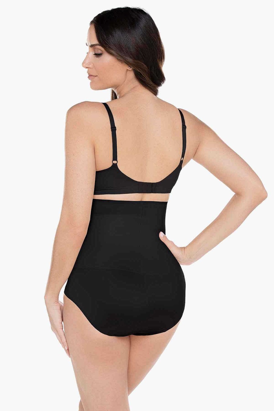 Miraclesuit Comfortabele Rondingen Hoge Taille Korte Shapewear