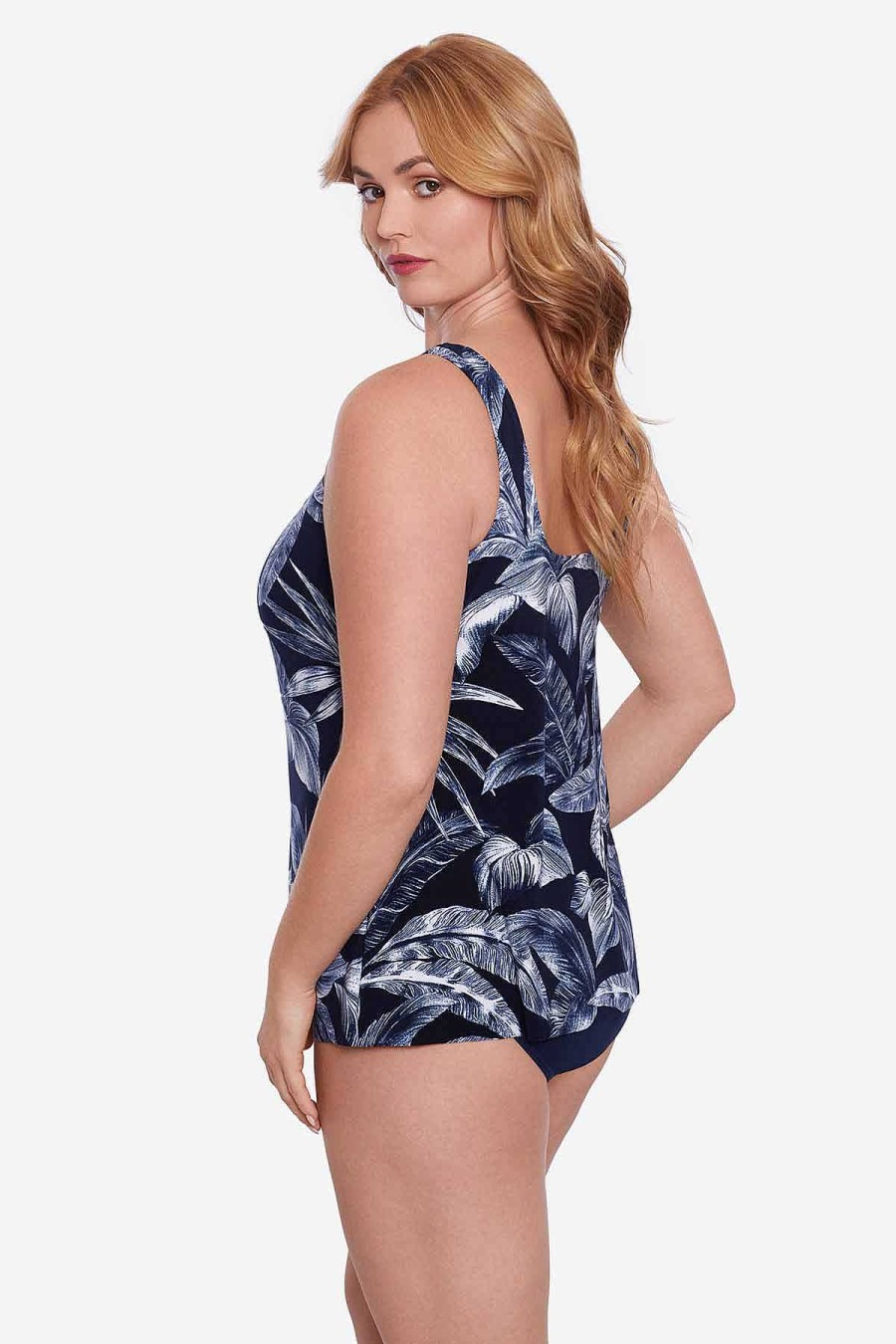 Miraclesuit Plus Size Tropica Toile Ursula Tankinitop