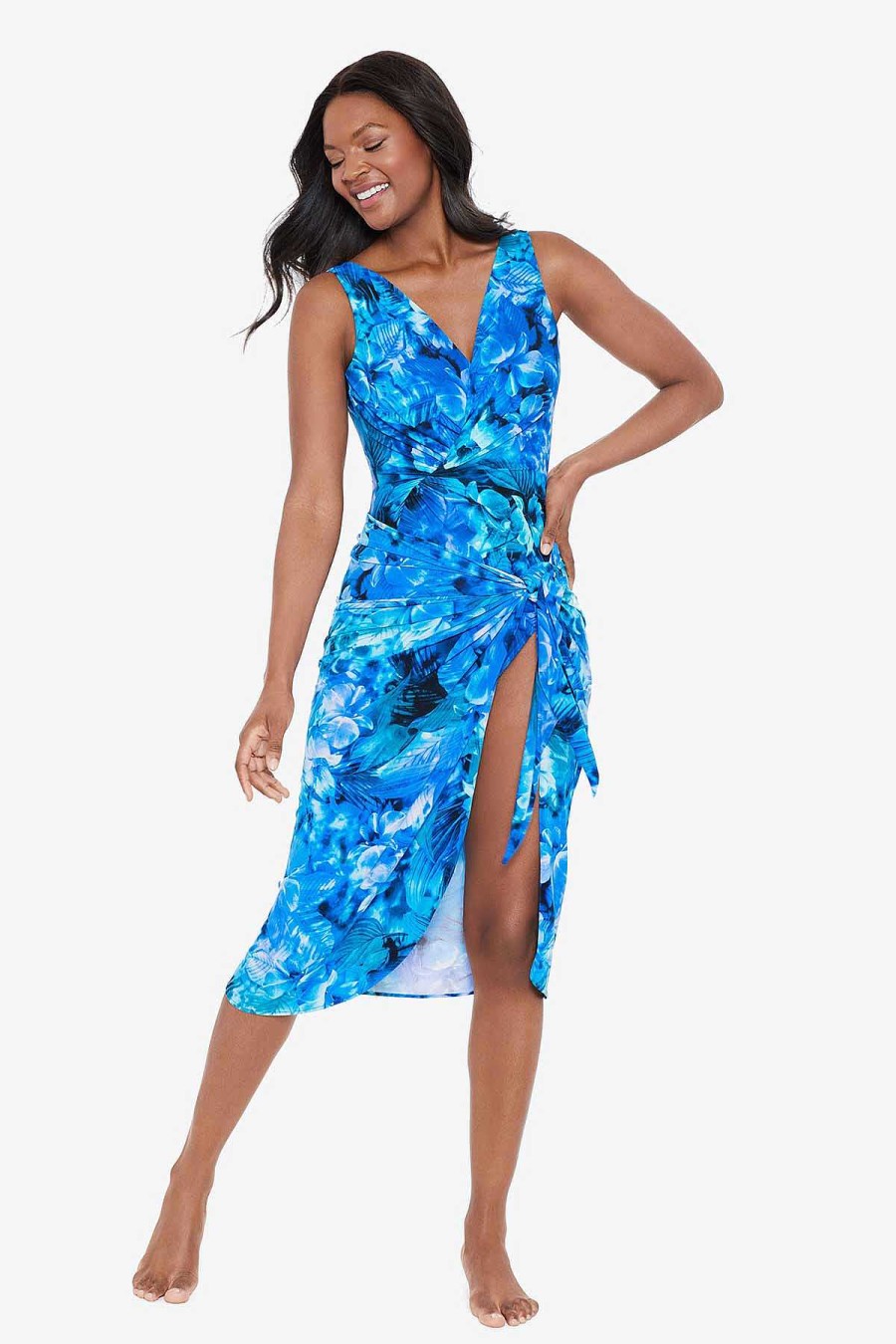 Miraclesuit Sous Marine Lange Sarong Zwembedekking